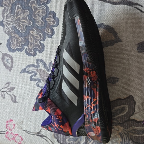 Adidas Adizero Black and Purple Sneakers - Picture 4 of 5